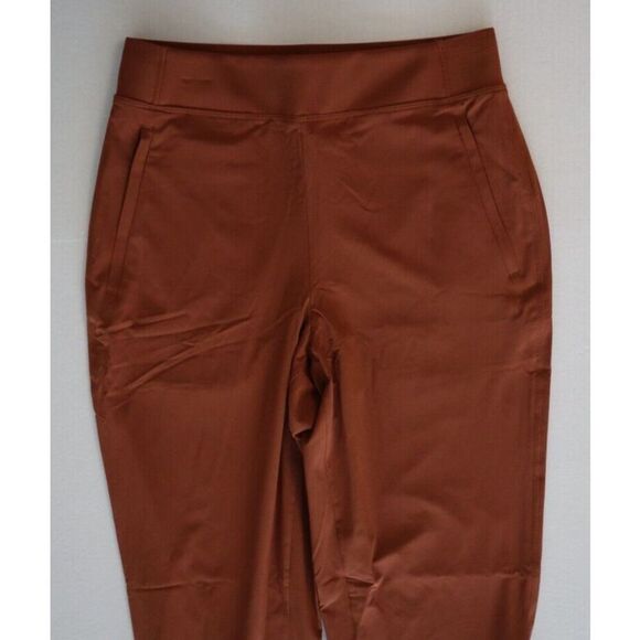 Athleta 533443-05 Women's Sz 8 Brown Brooklyn Heights Hi-Rise Jogger Pants - Picture 6 of 12
